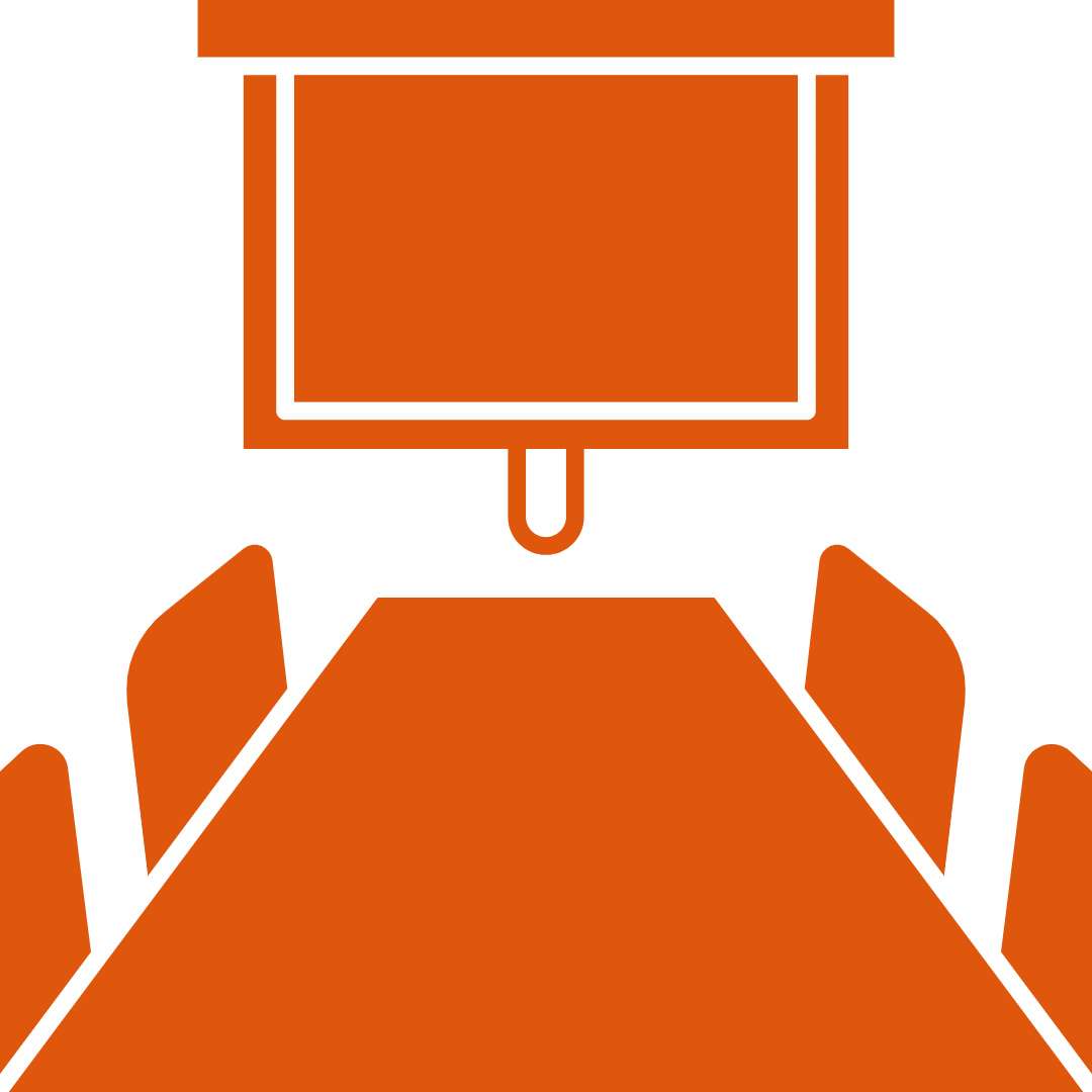 Tekniikka ja kalusteet kokoushuoneisiin