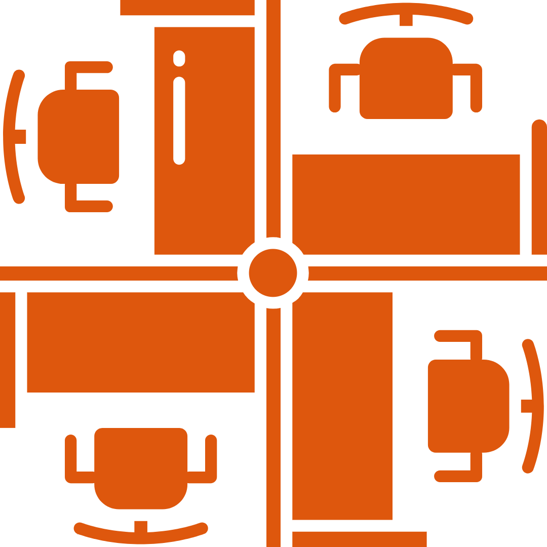 Toimitilojen kalusteet