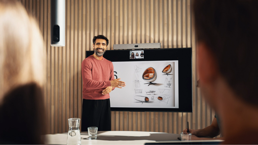 Langaton esitysjärjestelmä