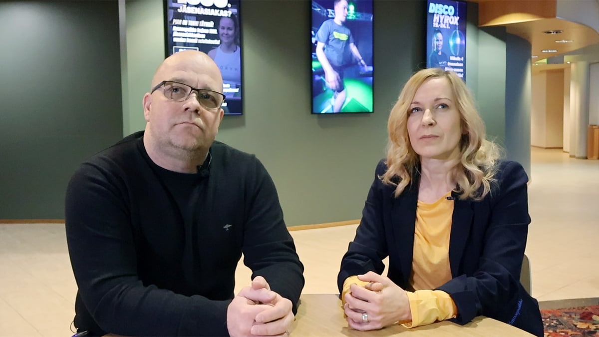 Kunnonpaikka Toni Sallinen ja Jonna Tirkkonen