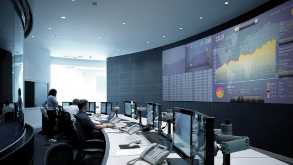 Valvomo LED screenit